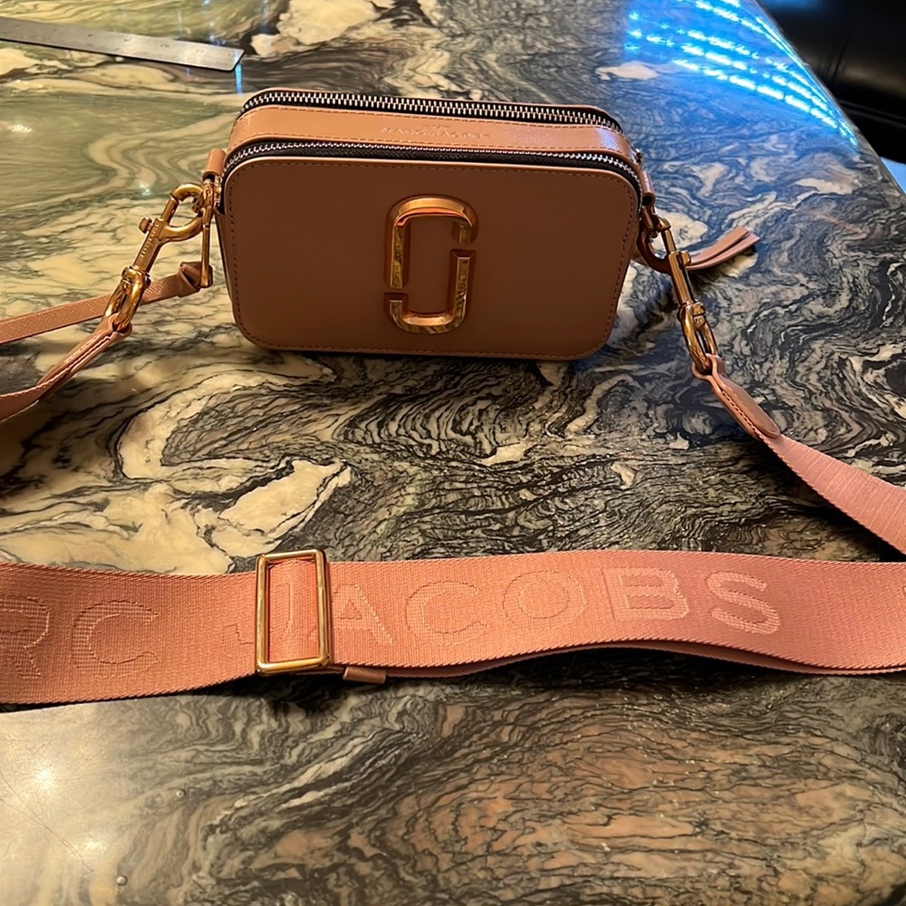Marc Jacobs Snapshot Bag Rose Gold